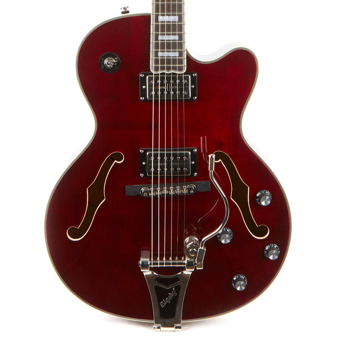 Used Epiphone Emperor Swingster Wine Red - 2018 | Cream City Music 