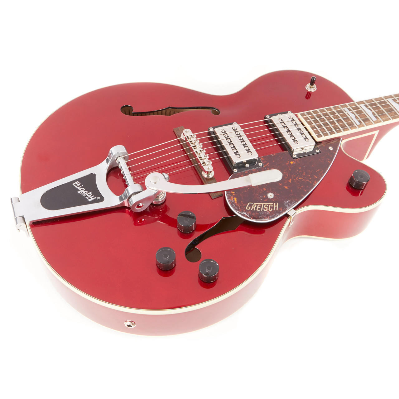 Gretsch G2420T Streamliner Hollow Body - Candy Apple Red | Cream