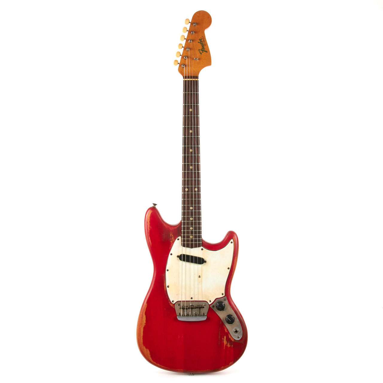 Vintage Fender Musicmaster II Red 1965 | Cream City Music
