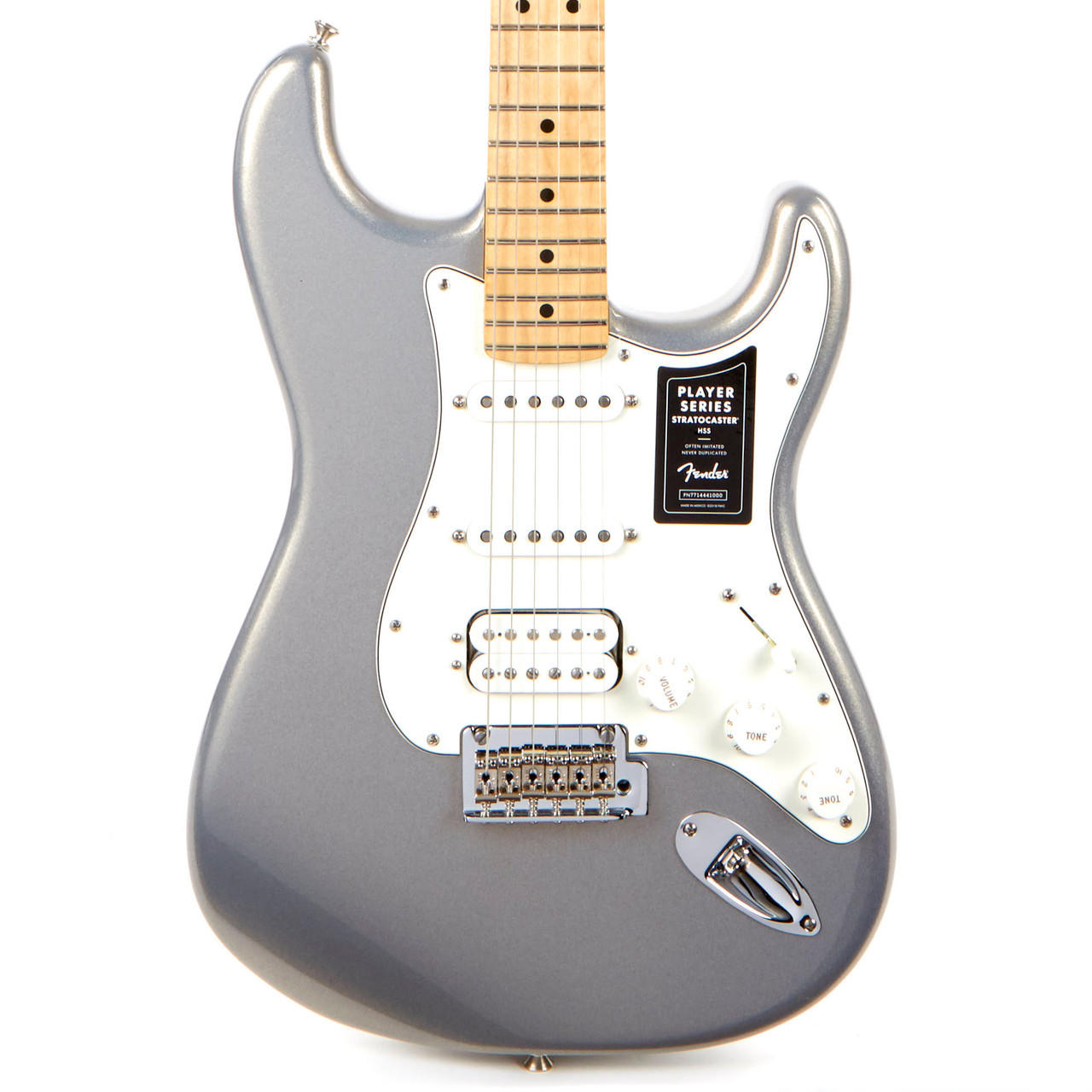 Fender Player Series Stratocaster HSS Maple - Silver | Cream City