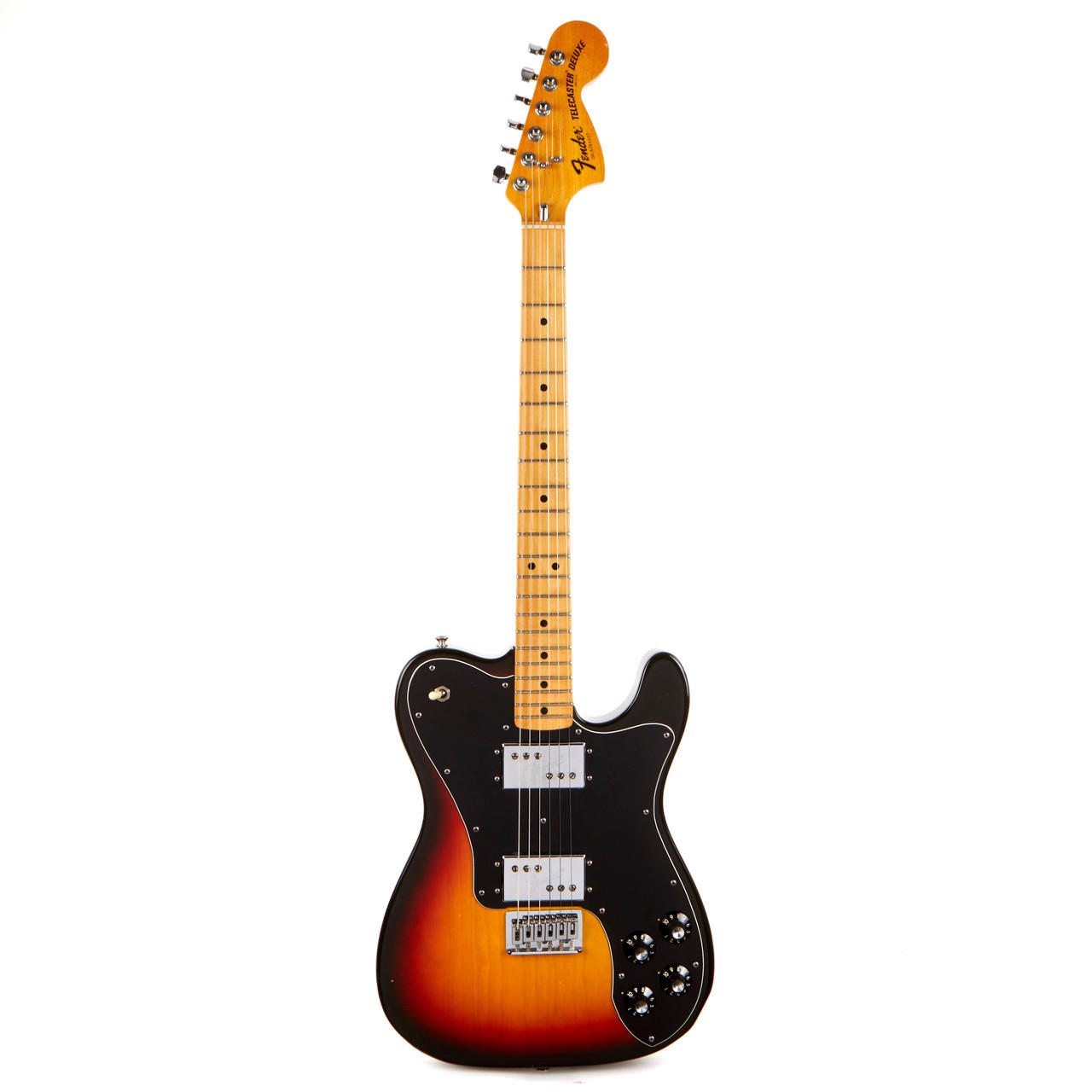 Vintage Fender Telecaster Deluxe Sunburst 1977 One Owner | Cream City Music