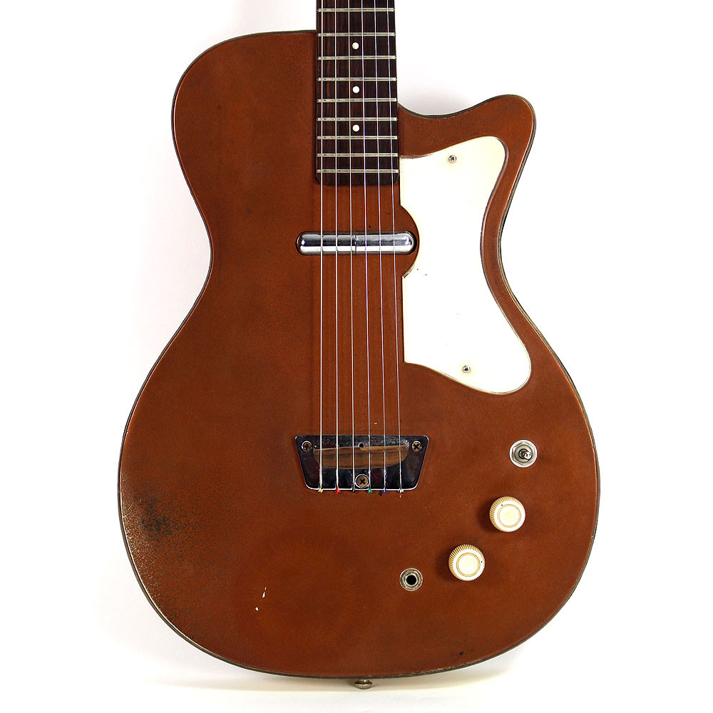 Vintage 1961 Silvertone U-1 Copper Finish | Cream City Music