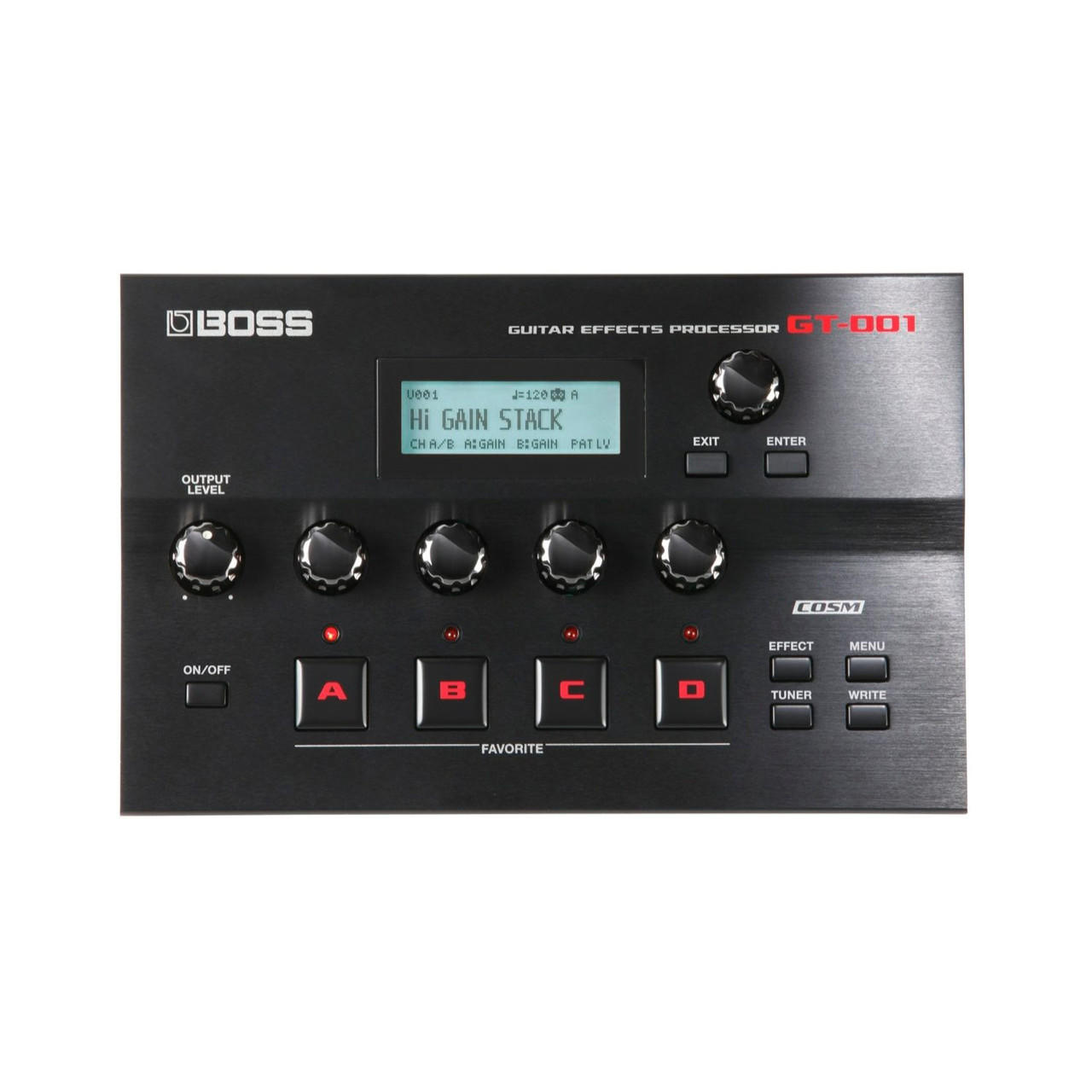 Boss GT-001 Table Top Guitar Effects Processor | Cream City Music