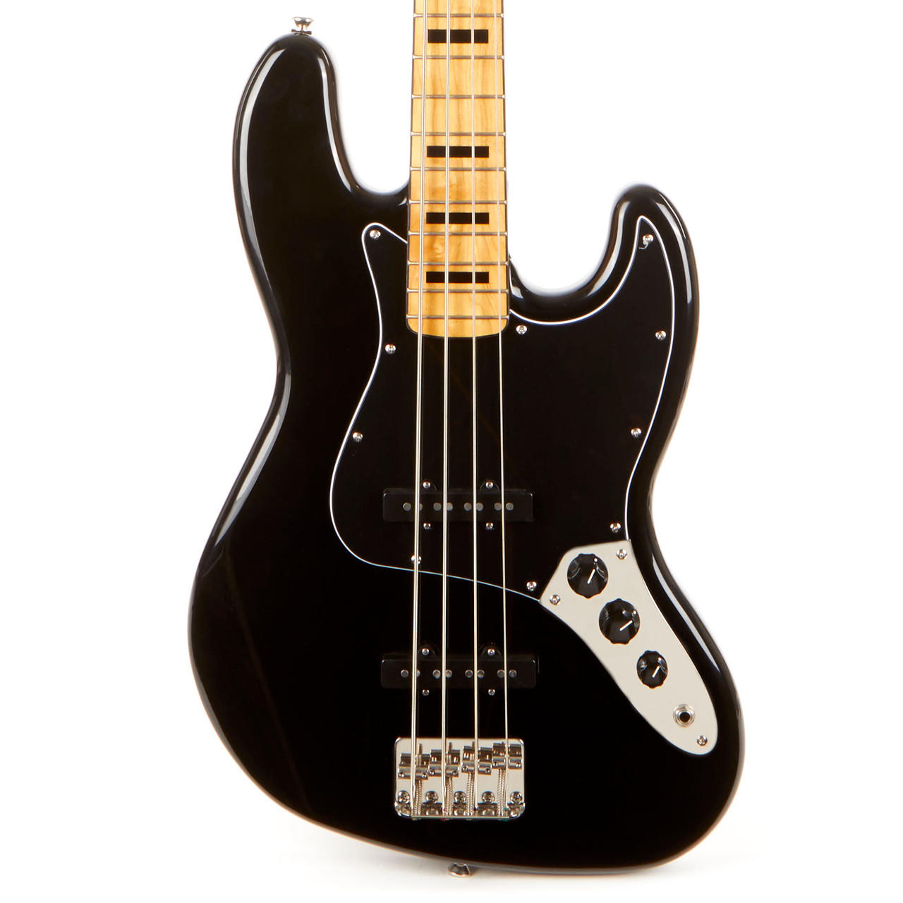Squier Classic Vibe '70s Jazz Bass Maple - Black | Cream City Music
