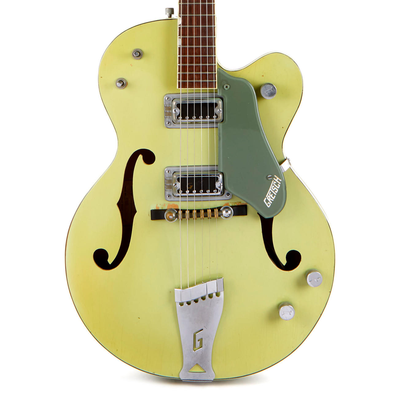 Vintage Gretsch 6118 Double Anniversary Two-Tone Smoke Green 1962 