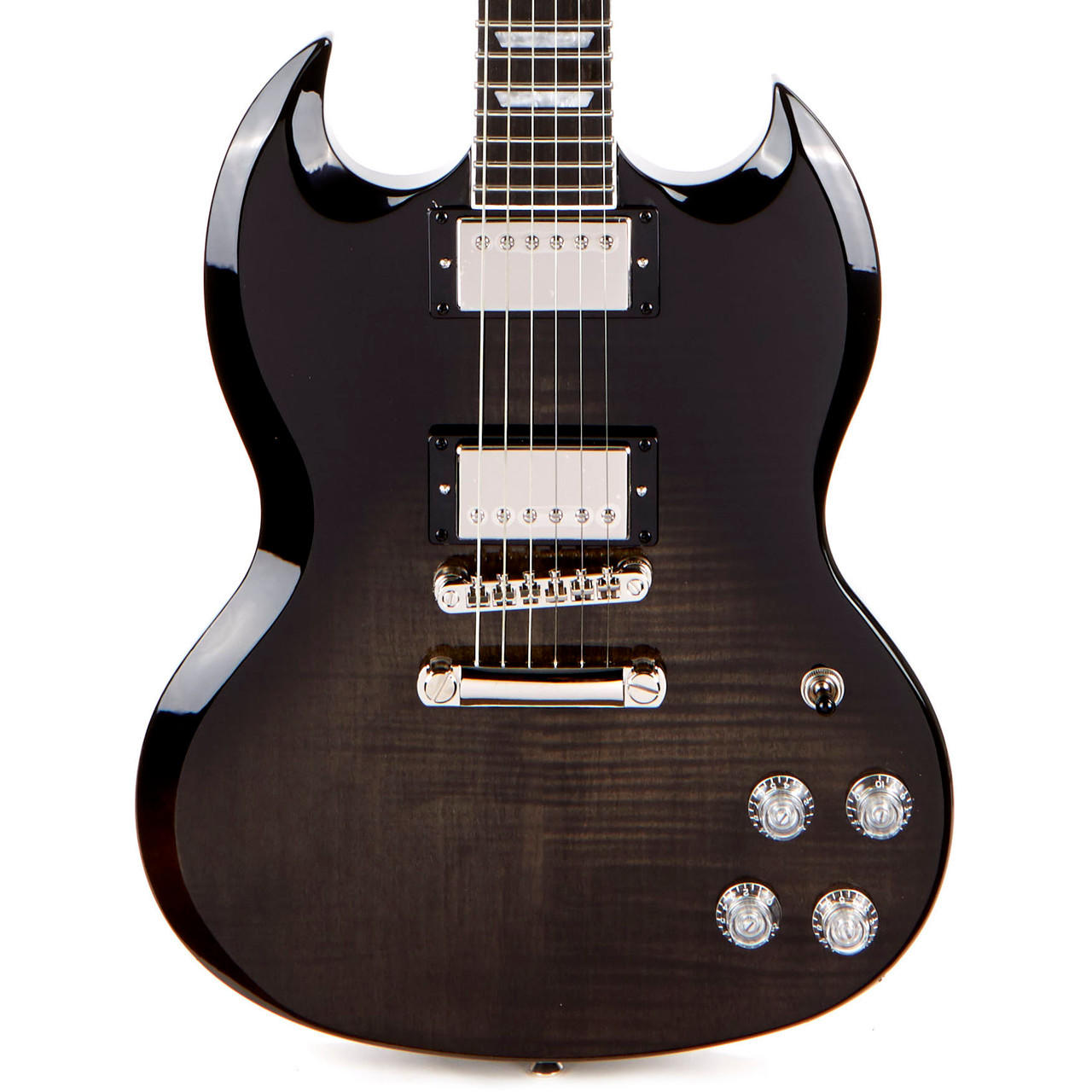 Epiphone SG Modern Figured - Trans Black Fade | Cream City Music