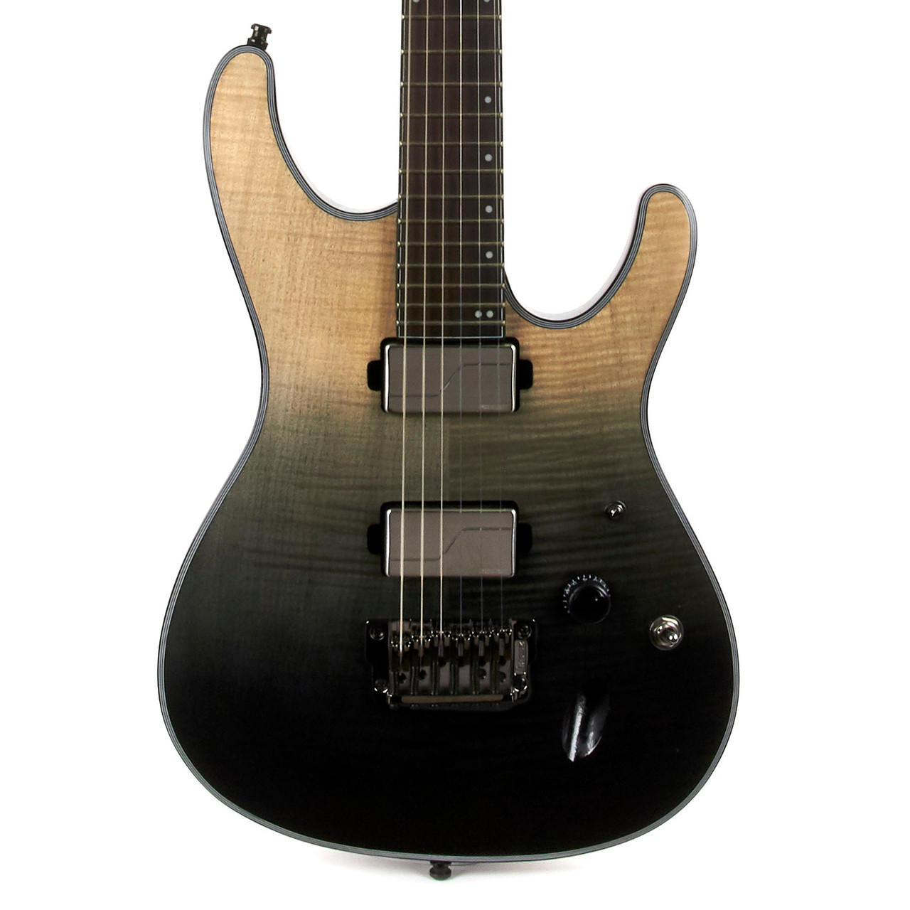 ギター Ibanez Axion Label S61AL-BML Ibanez S61AL Axion Label Electric Guitar Black Mirage