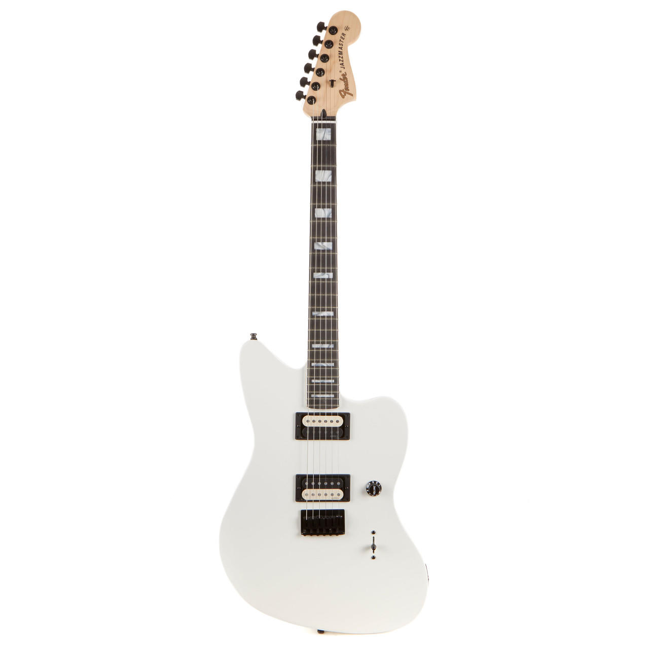 Fender Jim Root Jazzmaster V4 Ebony - Arctic White | Cream City Music