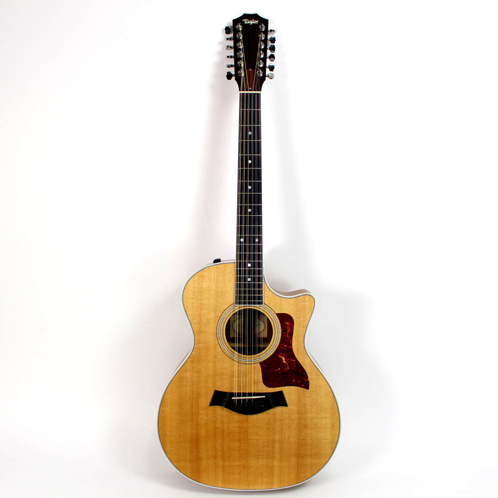 2011 Taylor 454CE 12-String Grand Auditorium Acoustic Electric Guitar ...