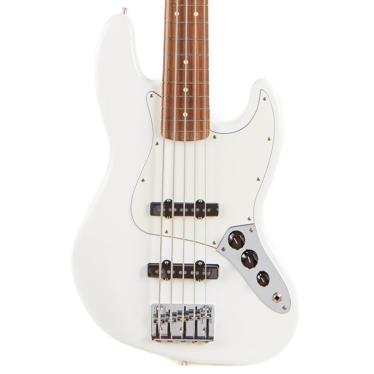Fender Player Series Jazz Bass V Pau Ferro - Polar White - B Stock