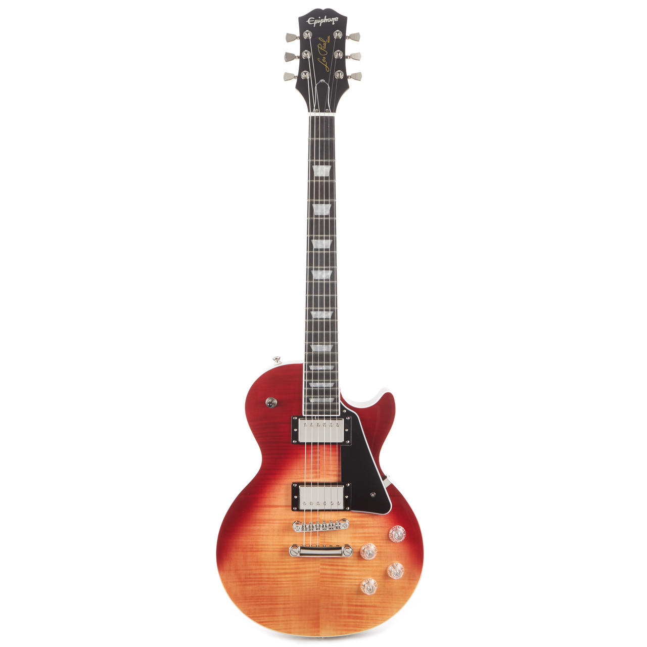 Epiphone Les Paul Modern Figured - Magma Orange Fade | Cream City