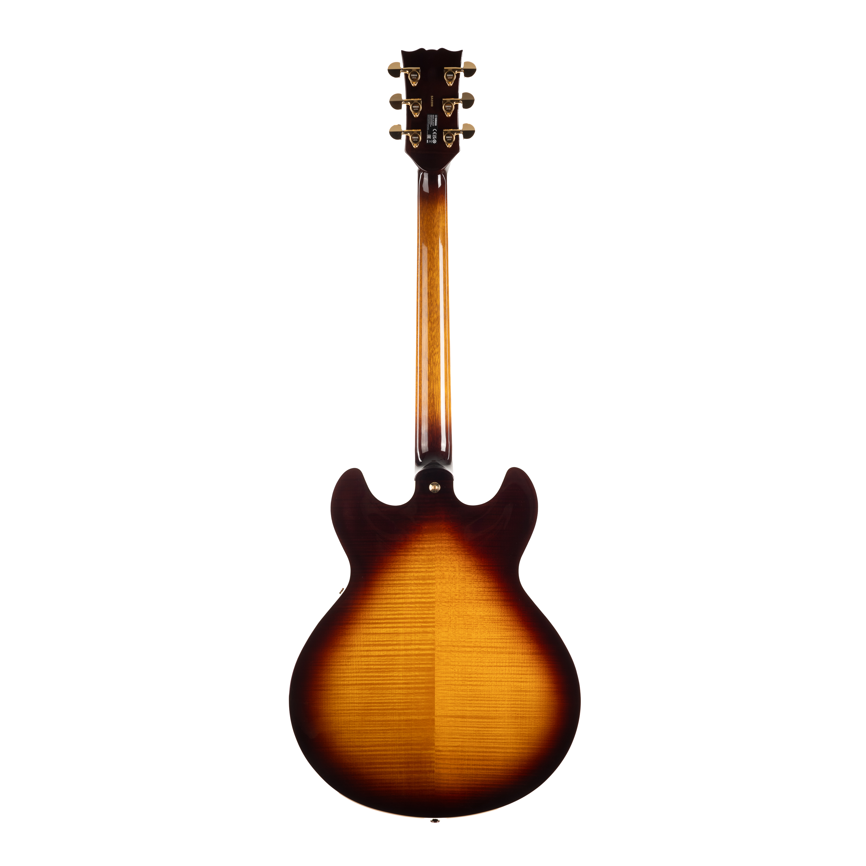 Yamaha SA2200 Semi Hollow Body Guitar - Violin Burst | Cream City