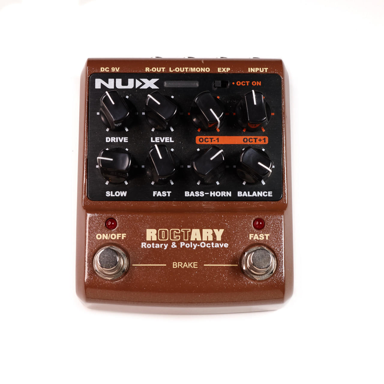 Used NUX Roctary Leslie Simulator & Polyphonic Octave Pedal
