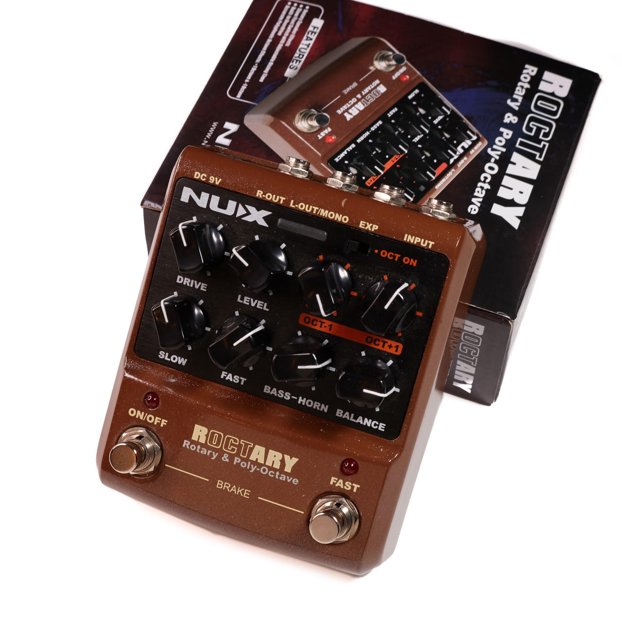 Used NUX Roctary Leslie Simulator & Polyphonic Octave Pedal