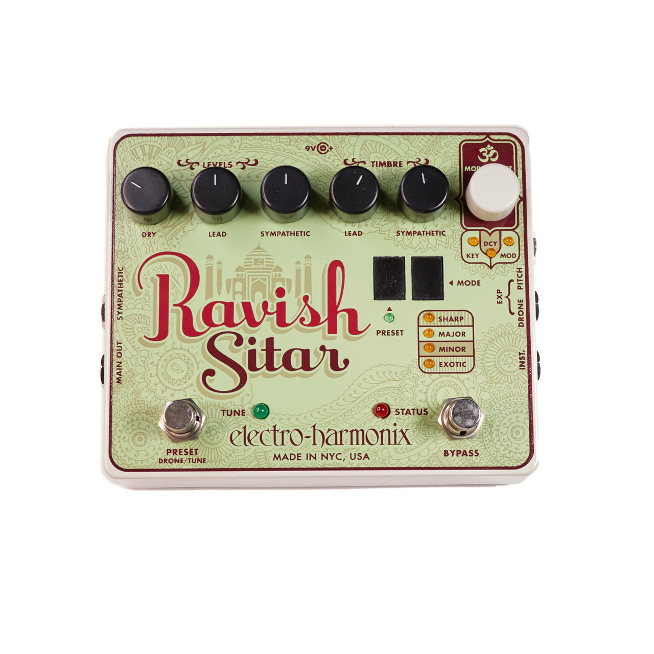 Used Electro Harmonix Ravish Sitar Effects Pedal 2013 | Cream City