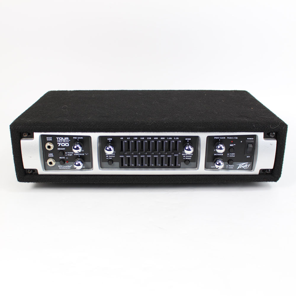 PEAVEY ピーヴィー TOUR SERIES 700 ヘッドアンプ ジャンク Peavey Tour Series 700 Bass Guitar Amp With Peavey 8x10