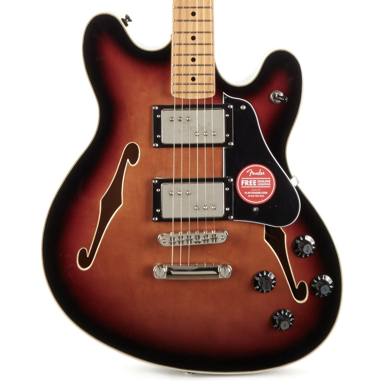 ギター Squier by Fender Classic Vibe Starcaster Amazon.com: Squier Classic Vibe Starcaster Electric Guitar