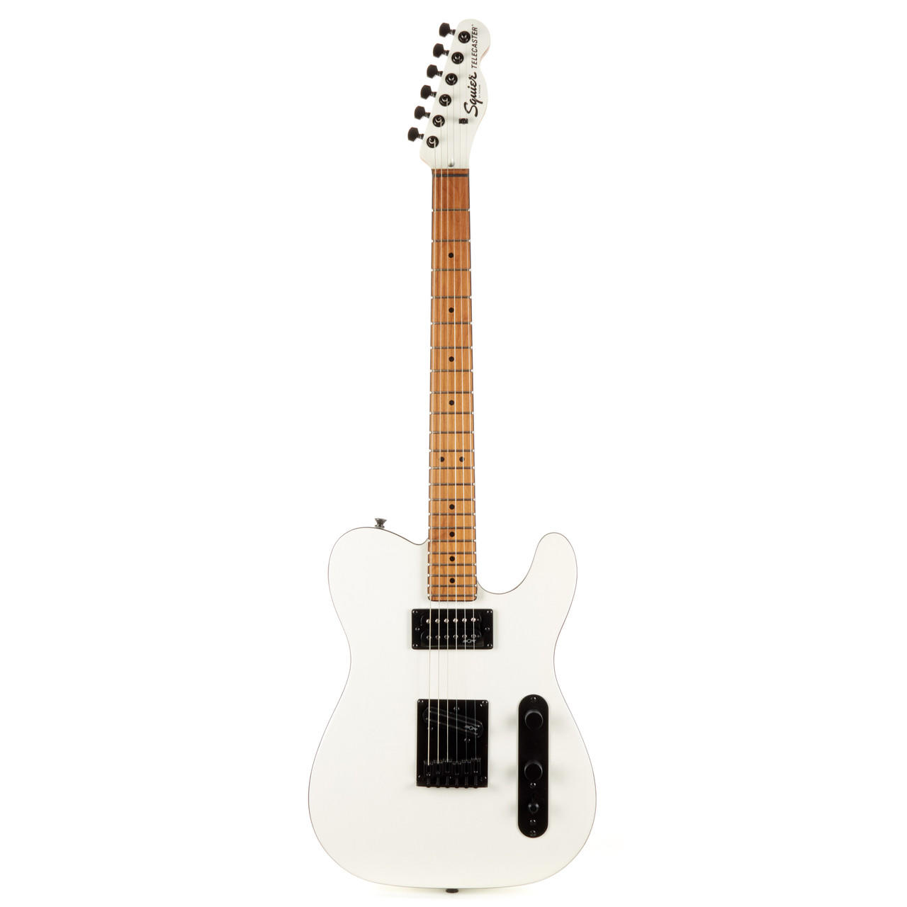 Squier Contemporary Telecaster RH Roasted Maple Pearl White
