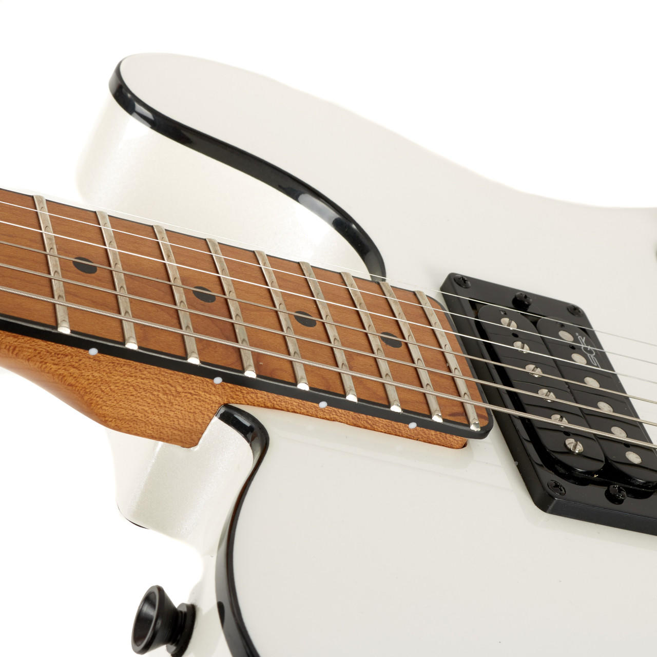 Squier Contemporary Telecaster RH Roasted Maple Pearl White