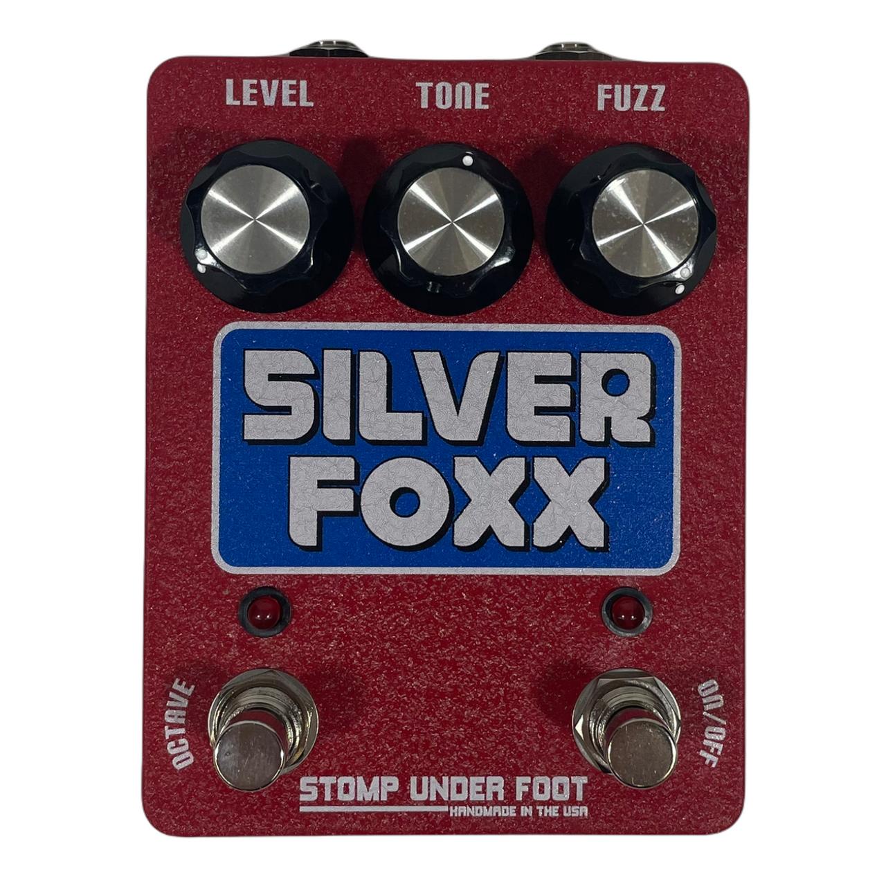 Stomp Under Foot Silver Foxx Octave Fuzz Pedal | Cream City Music