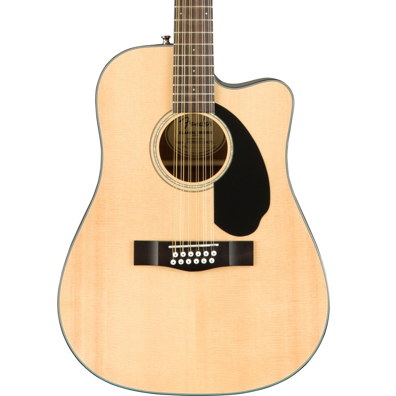 Fender CD-60SCE Dreadnought 12-string - Natural | Cream City Music
