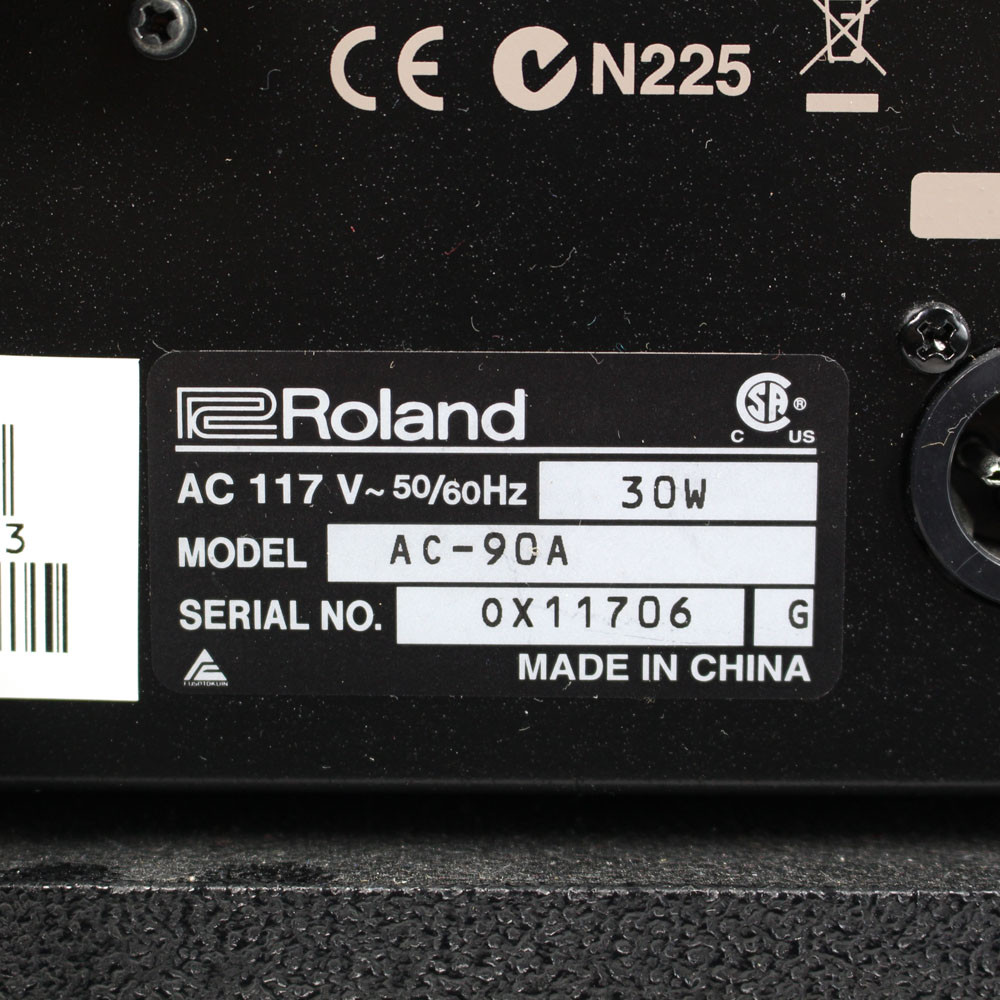 Roland AC90 90W 2x8 Stereo Acoustic Guitar Combo Amp | Cream City
