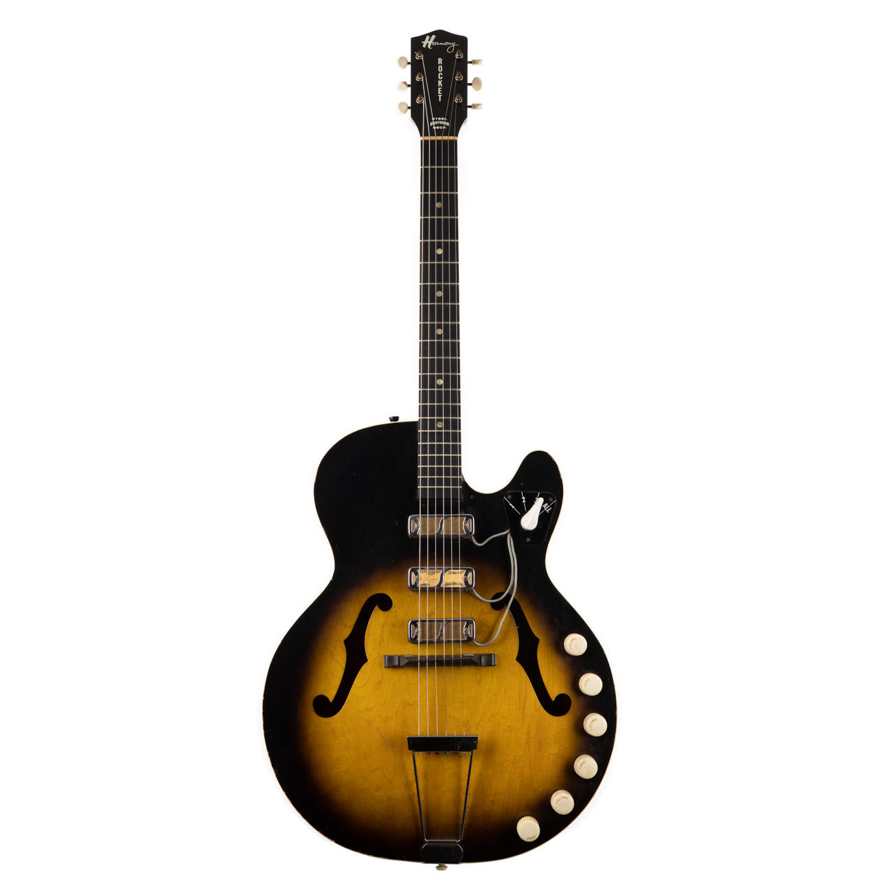 Vintage Harmony Rocket Sunburst 1961 | Cream City Music