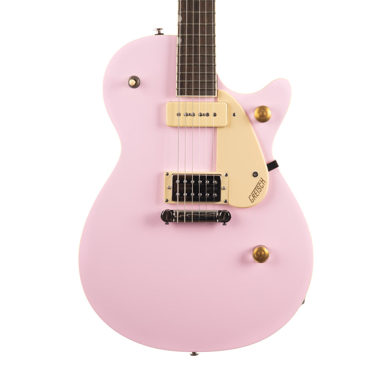Gretsch G2215-P90 Streamliner Junior Jet Club - Shell Pink | Cream