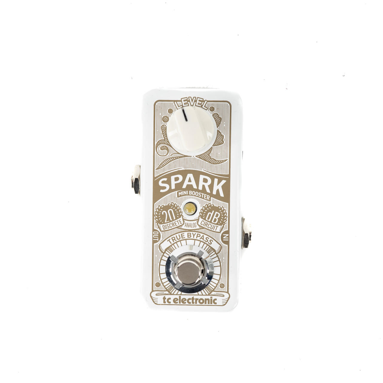 Used TC Electronic Spark Mini Booster Boost Pedal | Cream City Music