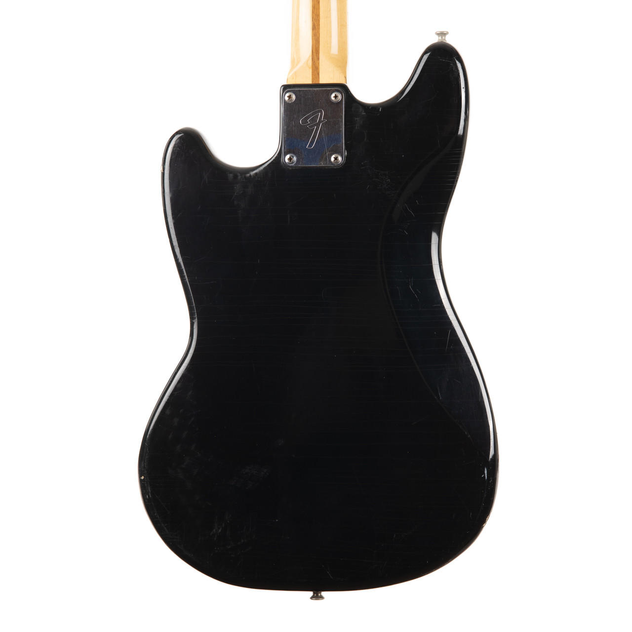 Vintage Fender Mustang Black 1978 | Cream City Music Vintage Fender Mustang Black 1978 | Cream City Music