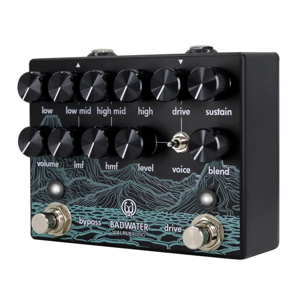 Walrus Audio Badwater Bass Preamp and DI Pedal | Cream City Music