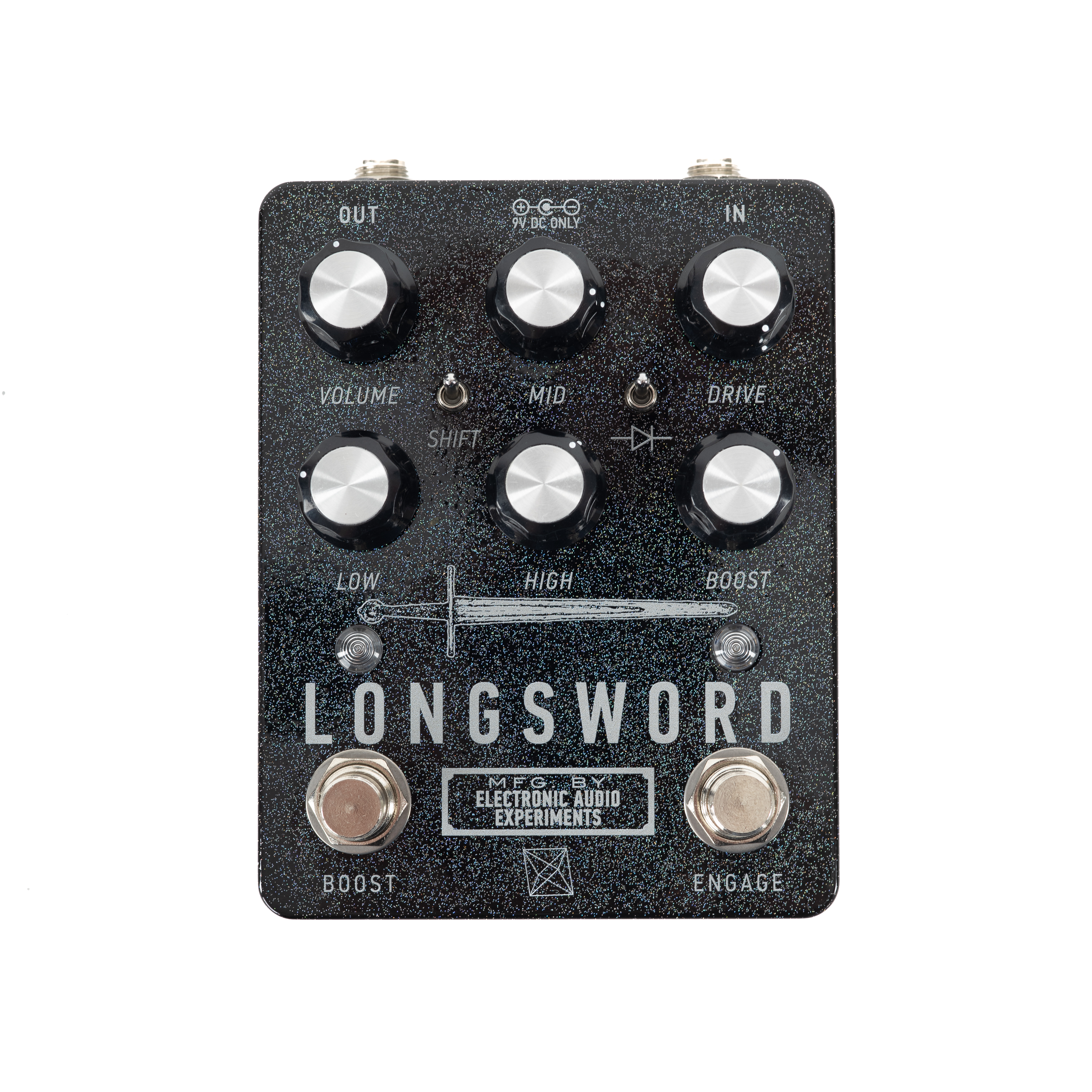 Electronic Audio Experiments Longsword Op-Amp Overdrive Pedal