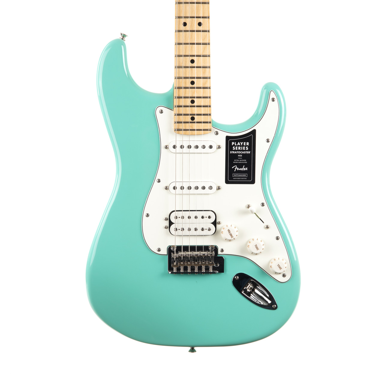 美品 Fender Player Series Stratocaster HSS Fender Player Stratocaster HSS Tidepool MN – Langley Guitar