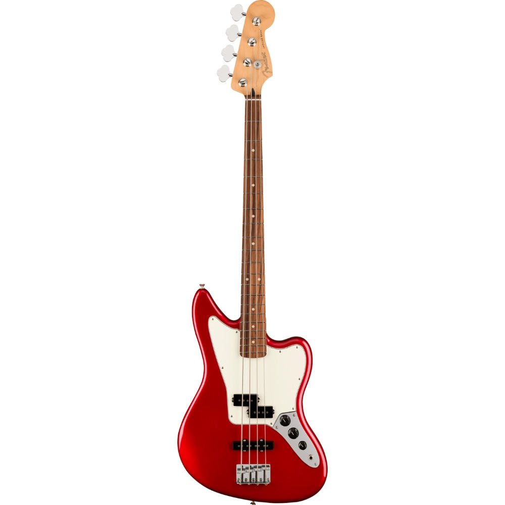 ベース FENDER MEXICO Player Jaguar Bass Fender Player Jaguar Bass Maple Fingerboard Silver | Guitar
