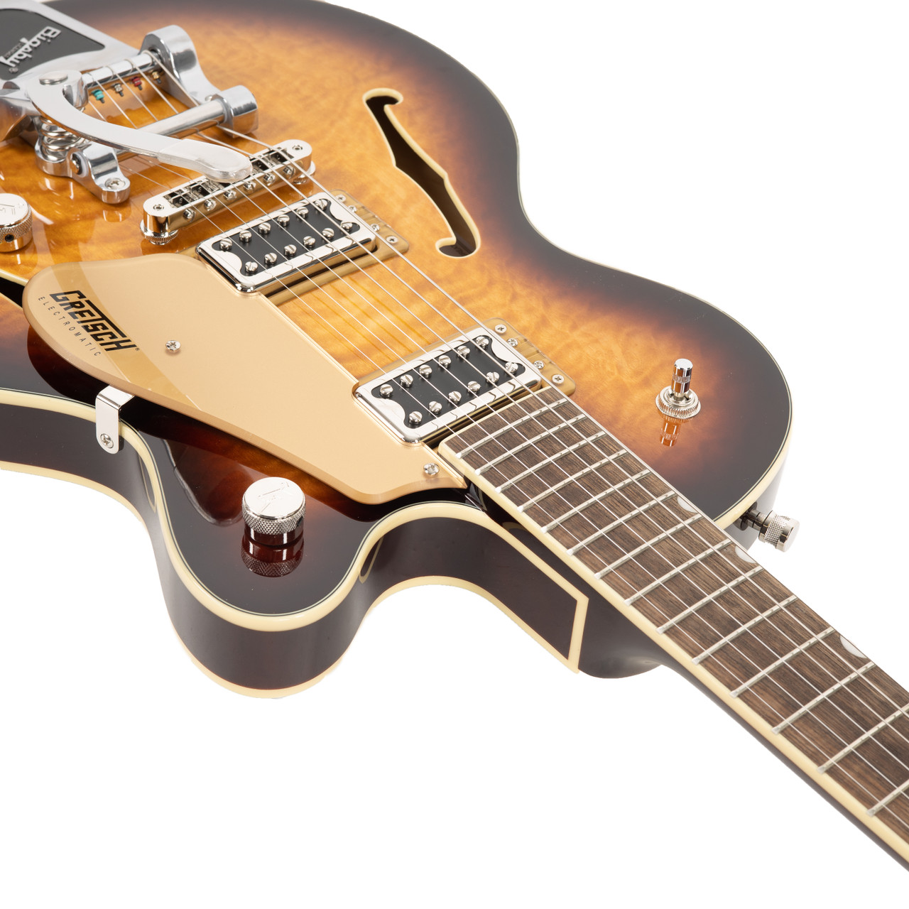 G5655T-QM Electromatic® Sweet Tea Gretsch G5655T-QM Electromatic Center Block Jr. - Sweet Tea