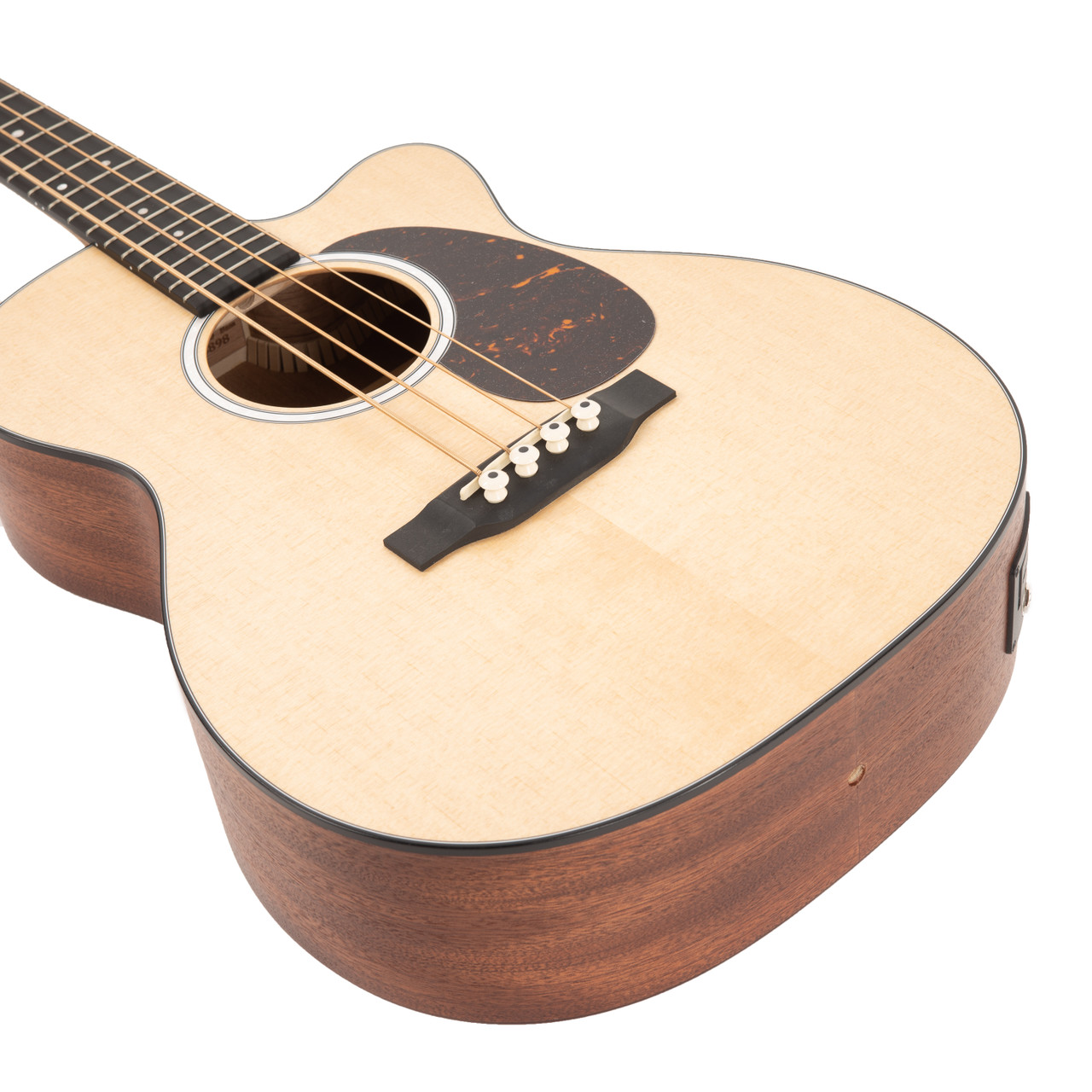 ベース Martin 000CJR-10E Natural Martin 000CJR-10E Acoustic-Electric Bass Guitar Natural