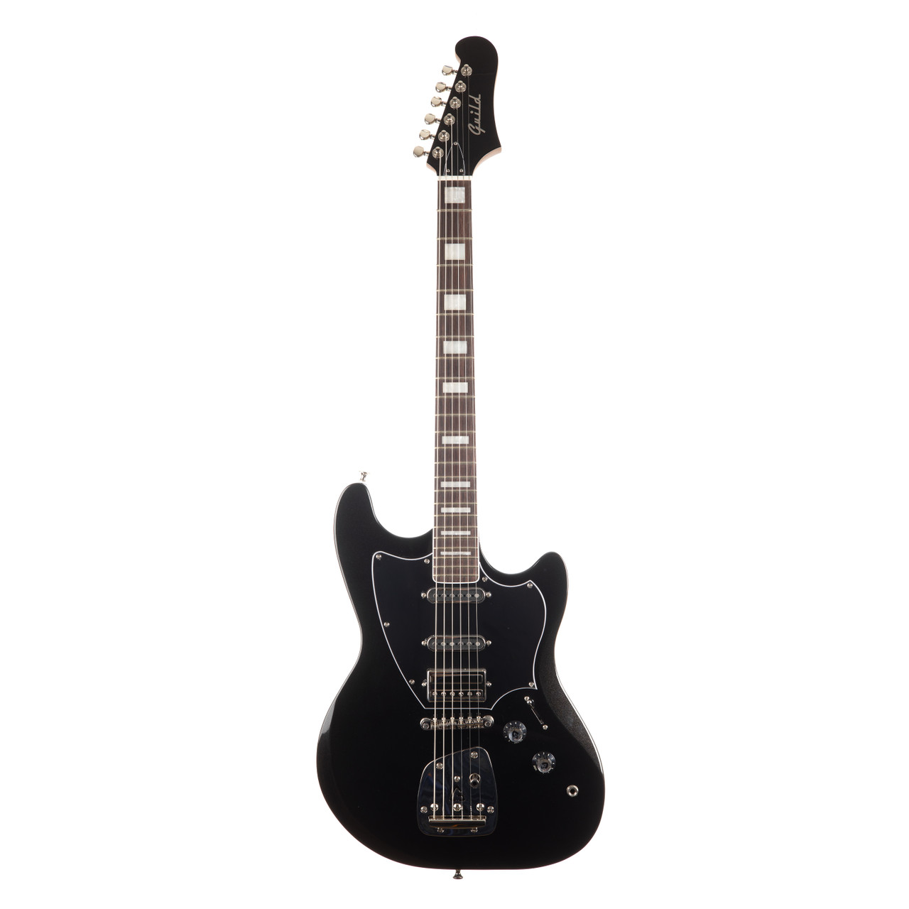 Guild Surfliner Deluxe - Black Metallic | Cream City Music