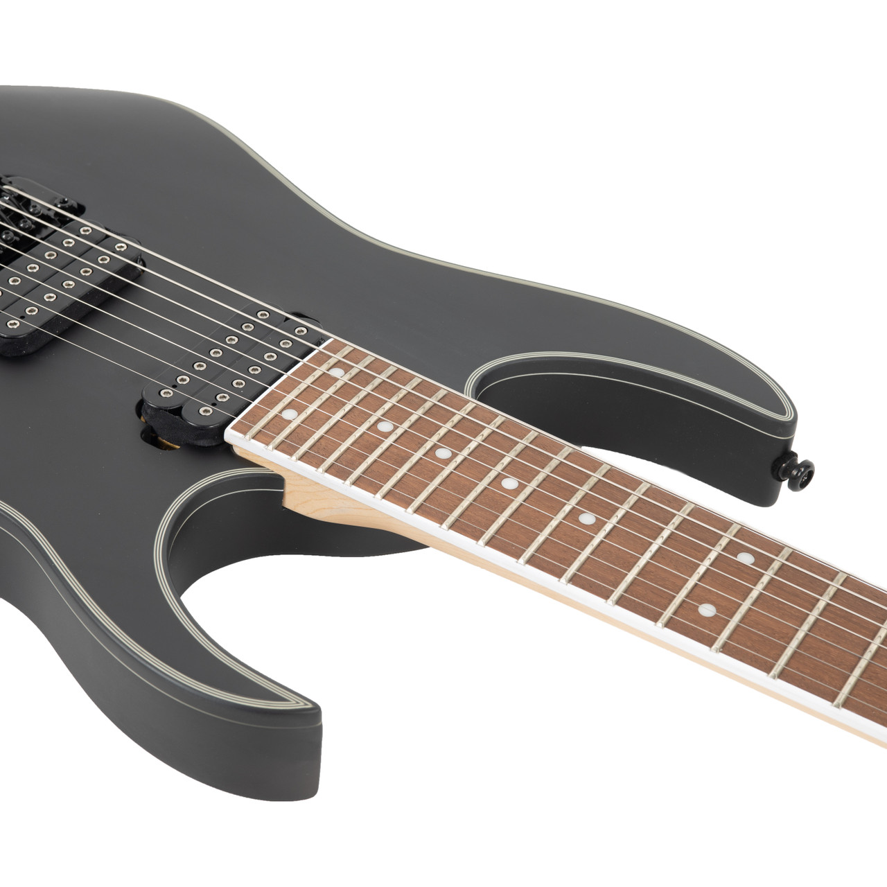 Ibanez RG7320EX 7 String - Black Flat | Cream City Music