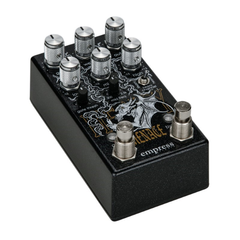 Empress Effects Heavy Menace Triple Mode Distortion Pedal | Cream