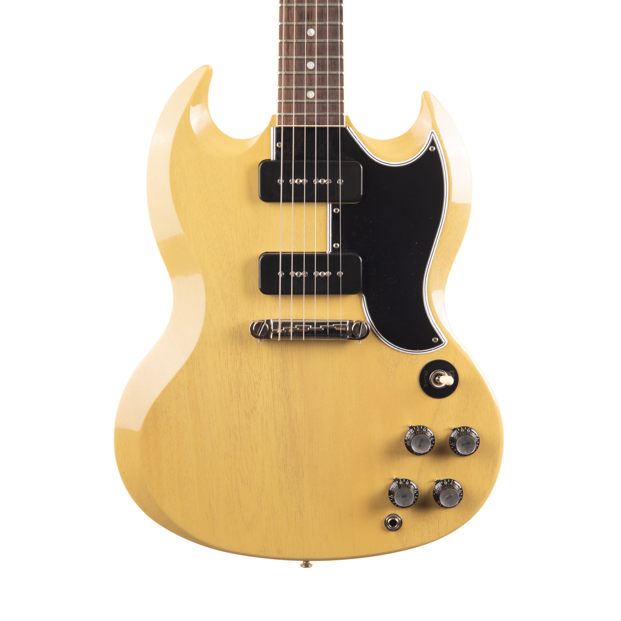 Gibson Custom 1963 SG Special Lightning Bar - TV Yellow | Cream