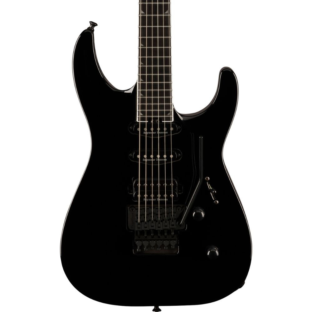 Jackson SLA3 Pro Plus Series Soloist - Deep Black | Cream