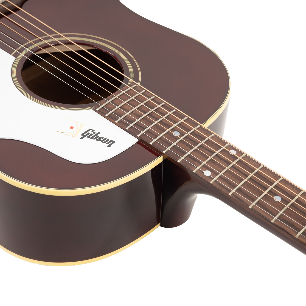 Gibson '60s J-45 Original Adjustable Saddle - Wine Red | Cream