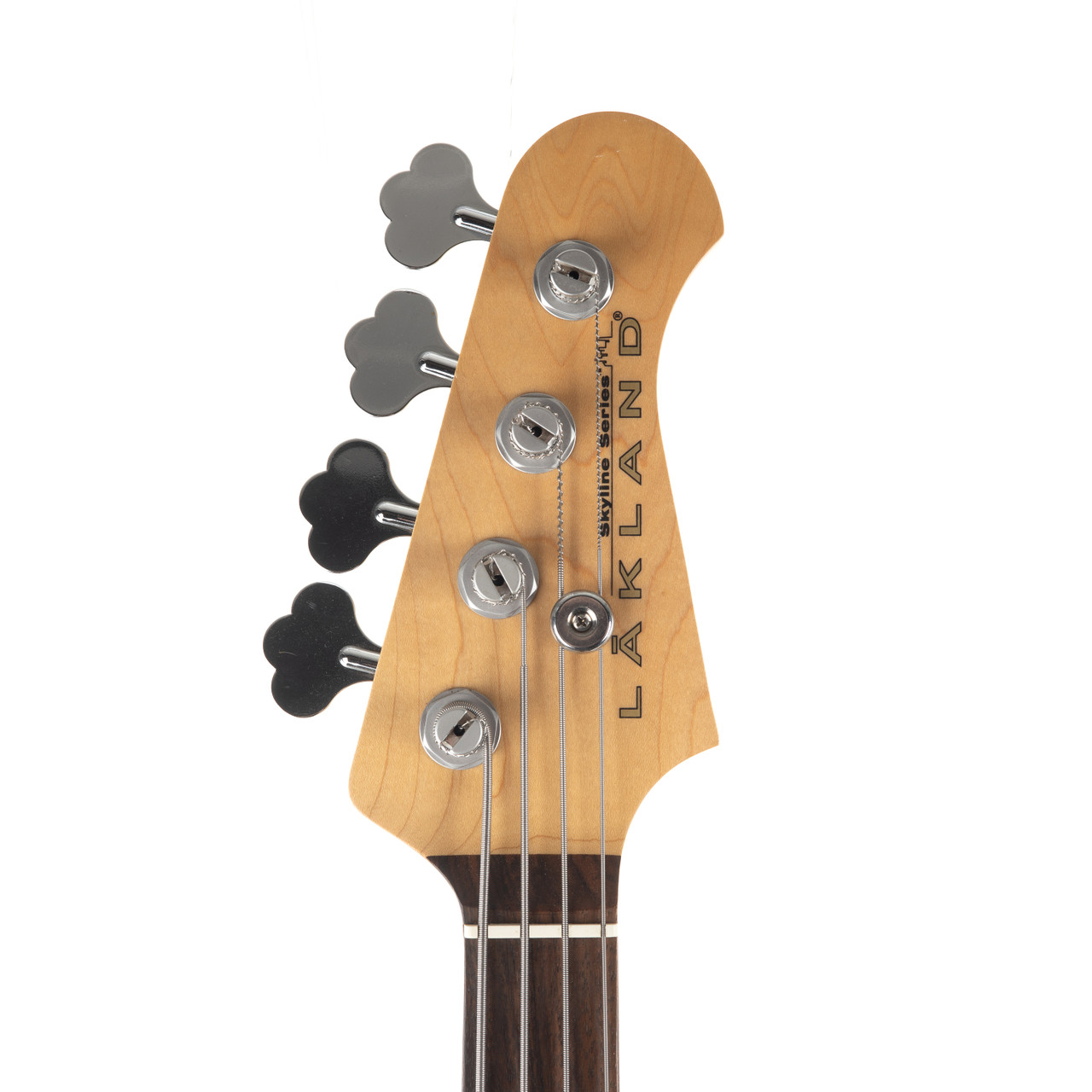 Used Lakland Skyline Series 44-02 Bass Amber Quilt Top 2007