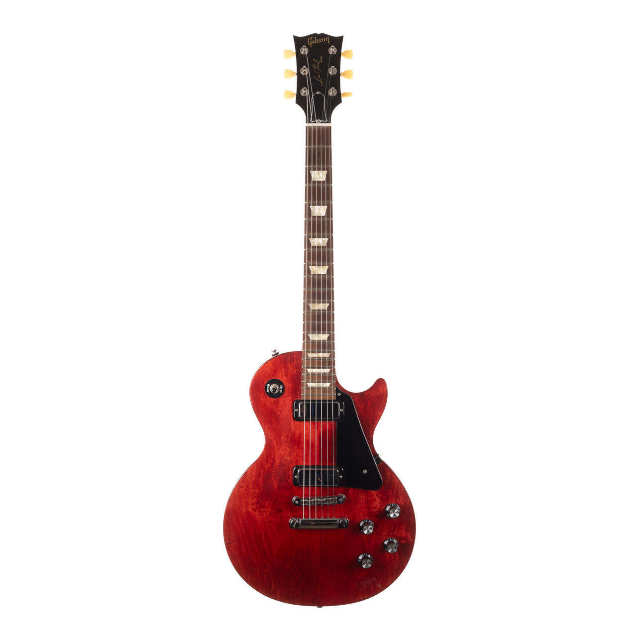 Used Gibson Les Paul Studio '70s Tribute Satin Cherry 2012 | Cream