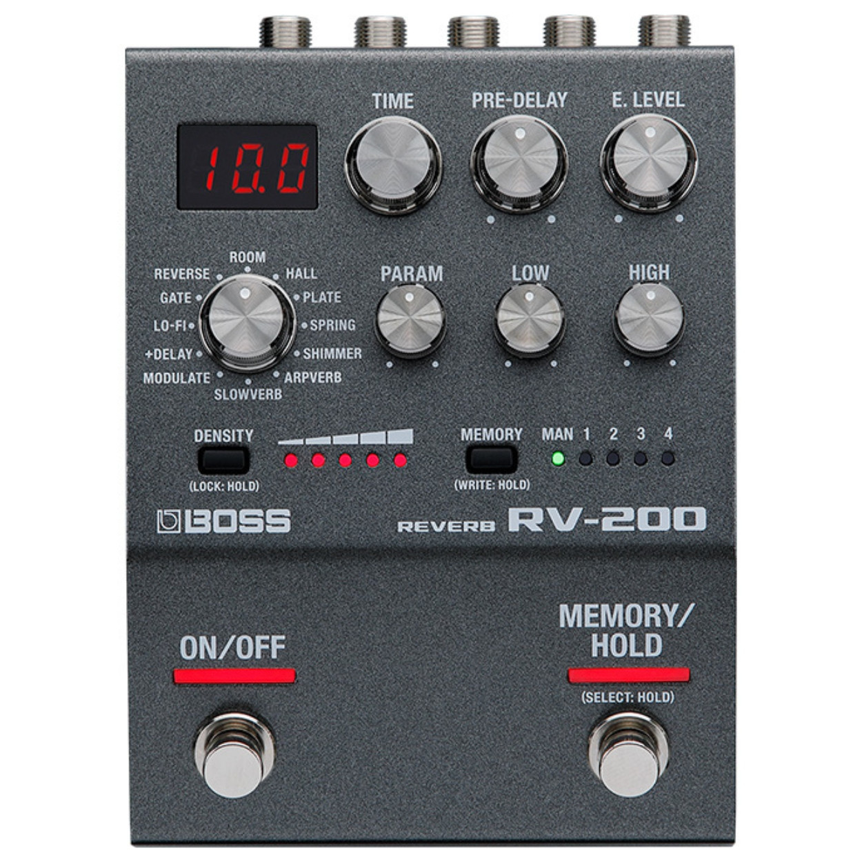 Boss RV-200 Reverb Pedal | Cream City Music