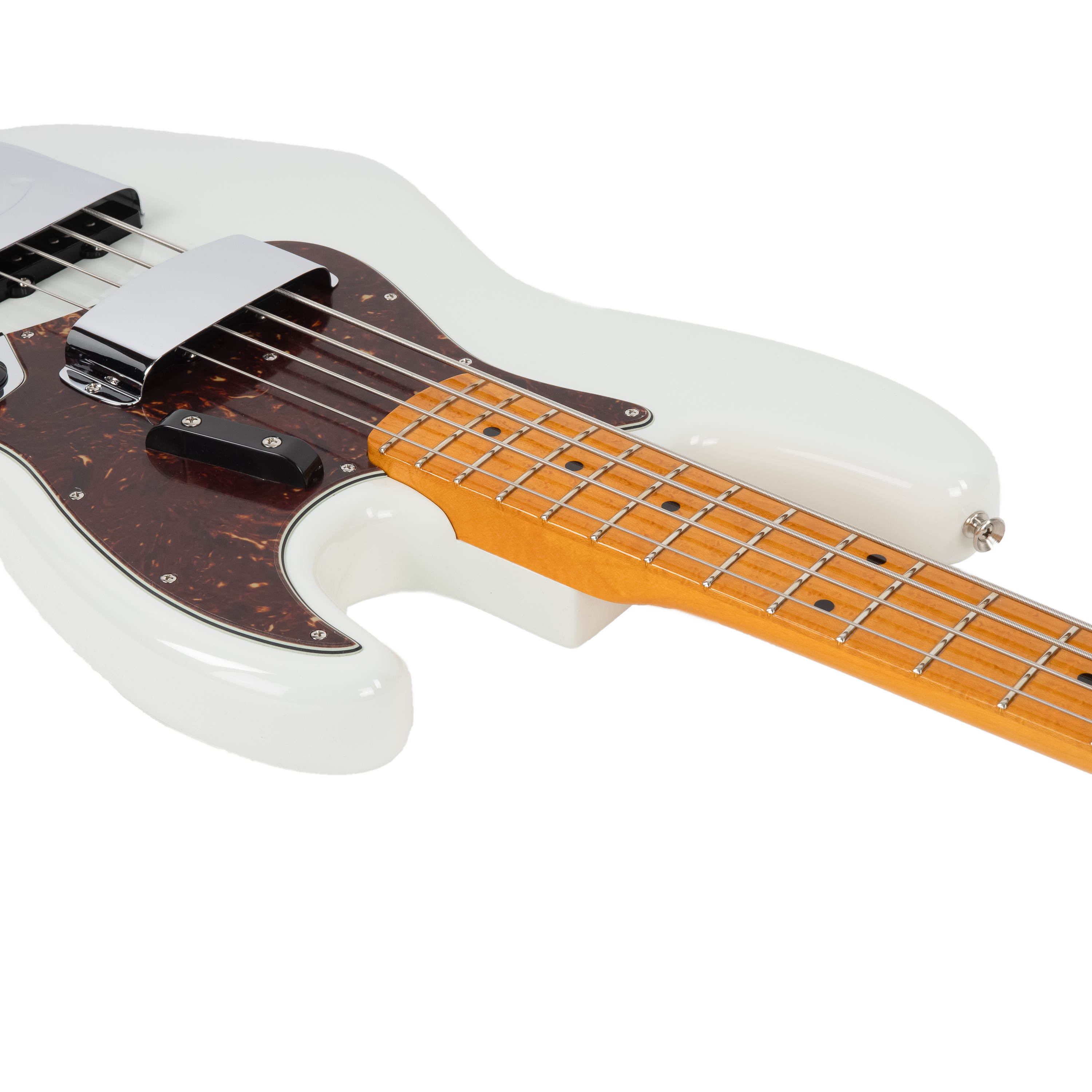 Fender Custom 1964 Jazz Bass NOS - Olympic White | Cream City Music