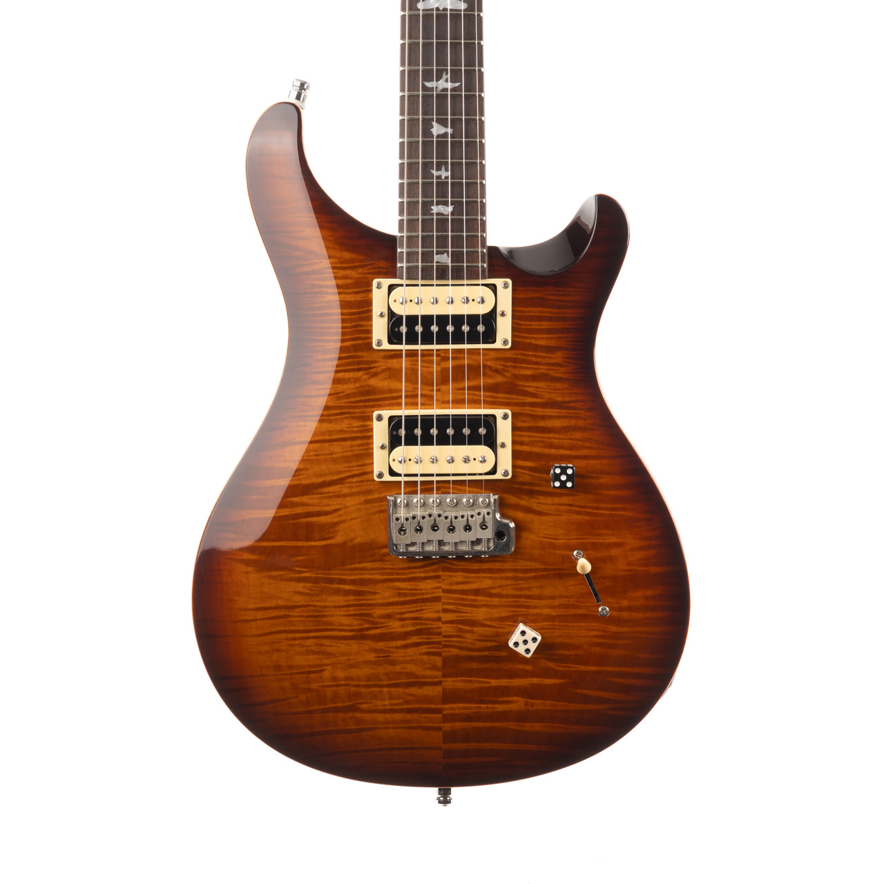 Used PRS SE Custom 24 Black Gold Burst 2013 | Cream City Music