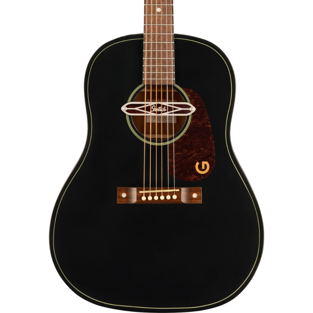 Gretsch Jim Dandy Deltoluxe Dreadnought Acoustic Electric - Black