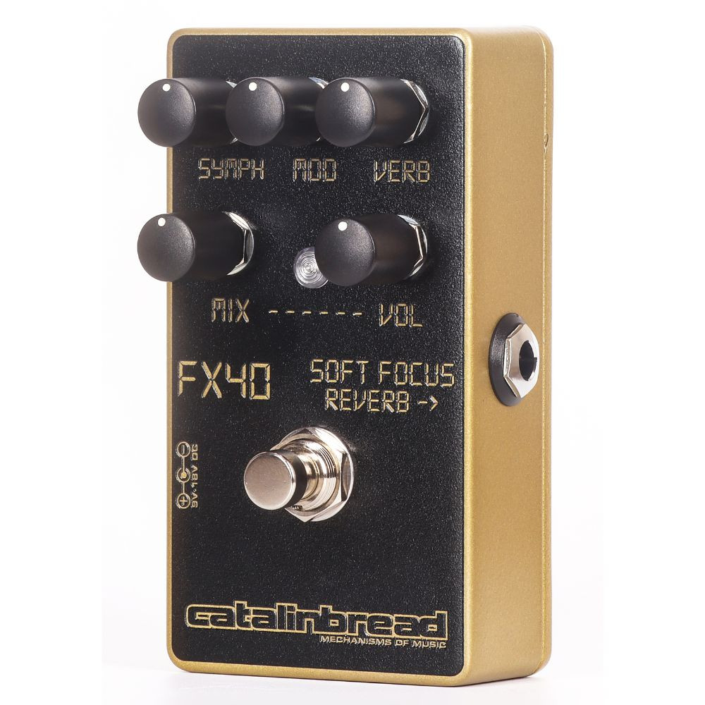 Catalinbread Limited Edition Soft Focus Reverb Pedal - Gold