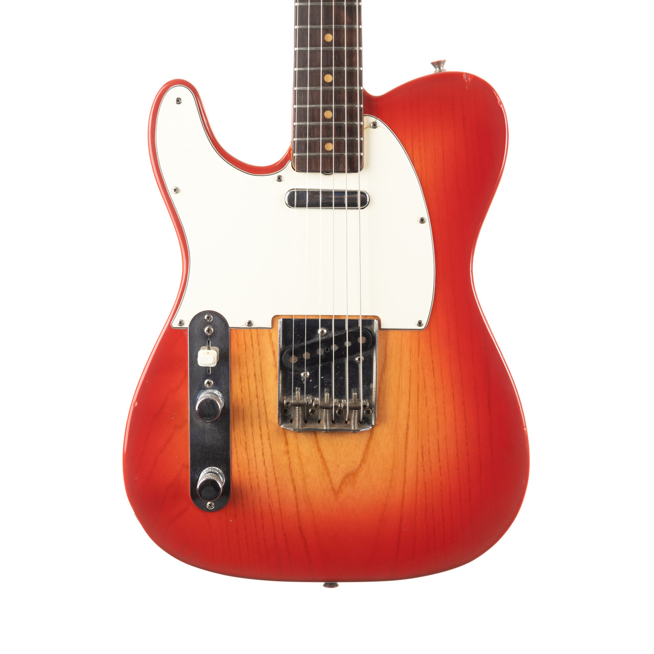 Vintage Fender Esquire Left Handed Cherry Sunburst 1963 | Cream